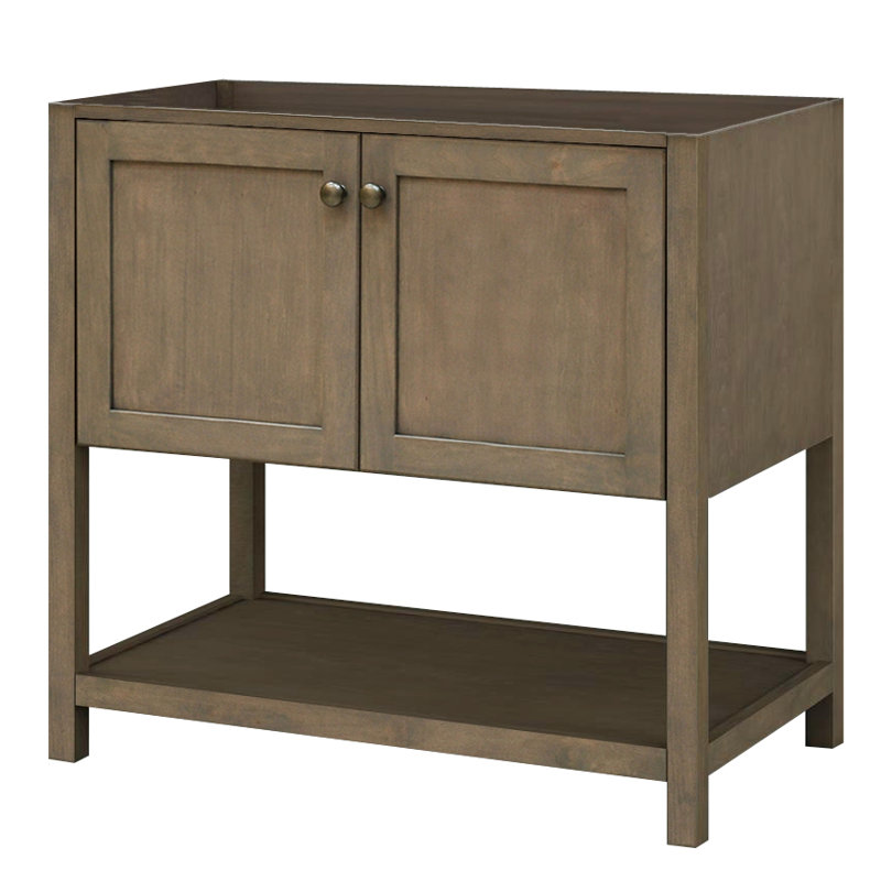 Sunny Wood Aiden Bath 36" Bathroom Vanity Base Only & Reviews Wayfair